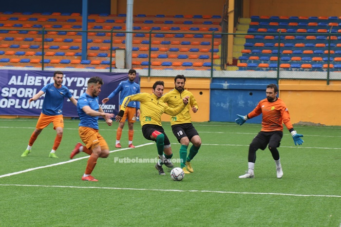 Alibeyköy ve Uzunköprü dostça başladı, bitirdi