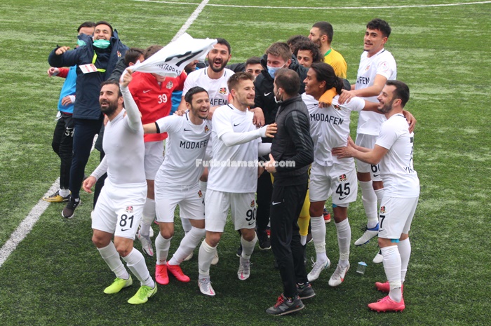 Zorlu maçı Modafen kazandı