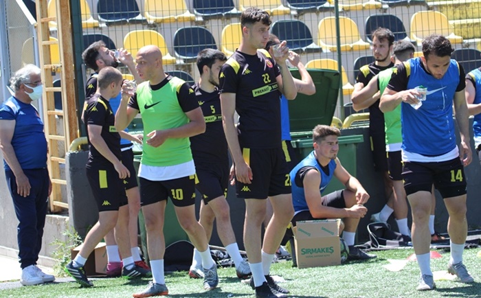 Beykoz 1908 Antrenmanında futbolculara su yetişmedi