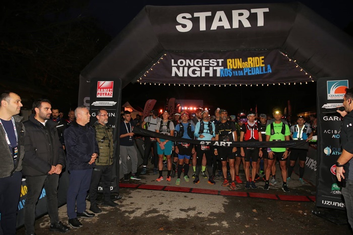 Zorlu parkur ve soğuk havada kıyasıya mücadele