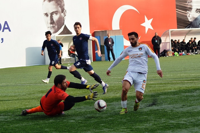 Küçükçekmece Ufukspor gol oldu yağdı