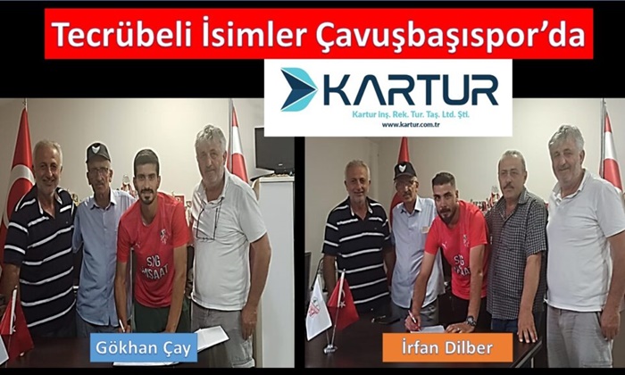 Çavuşbaşıspor’da çifte imza
