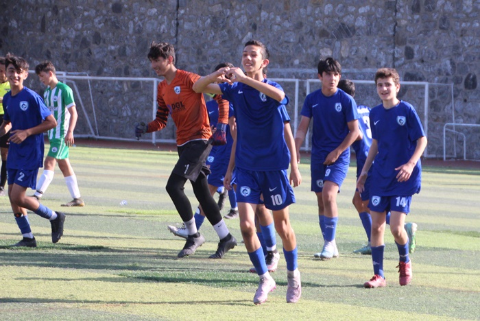 7 gollü maçı Karabekir kazandı