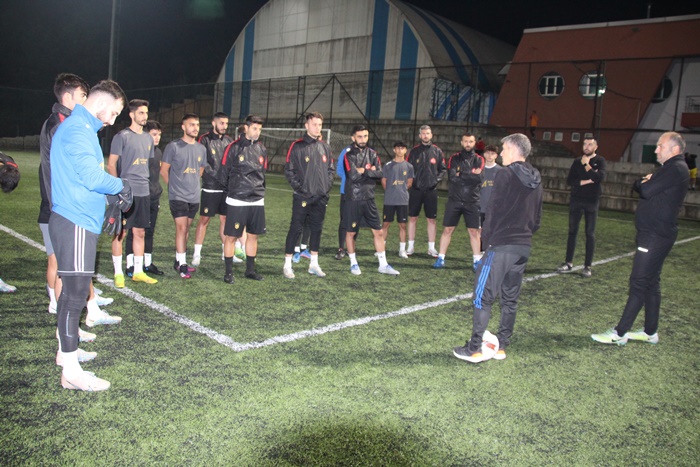 Çekmeköy Çarşıspor Kaynarca maçı hazırlıklarını tamamladı