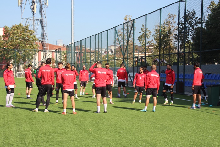 Taçspor Uzunköprü maçı hazırlıklarını tamamladı