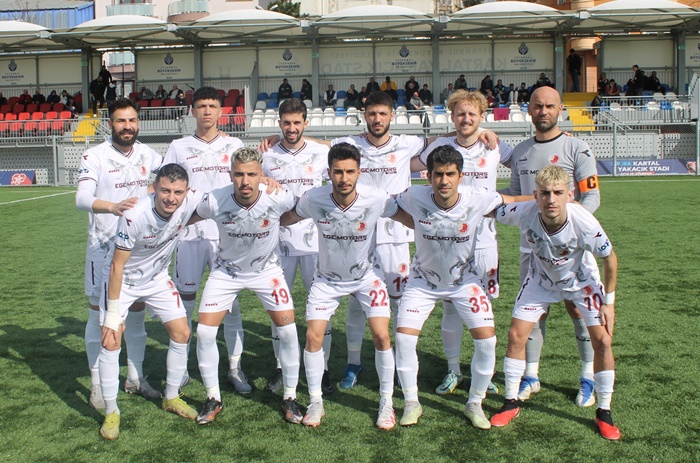 Kartalspor sahasında kazandı
