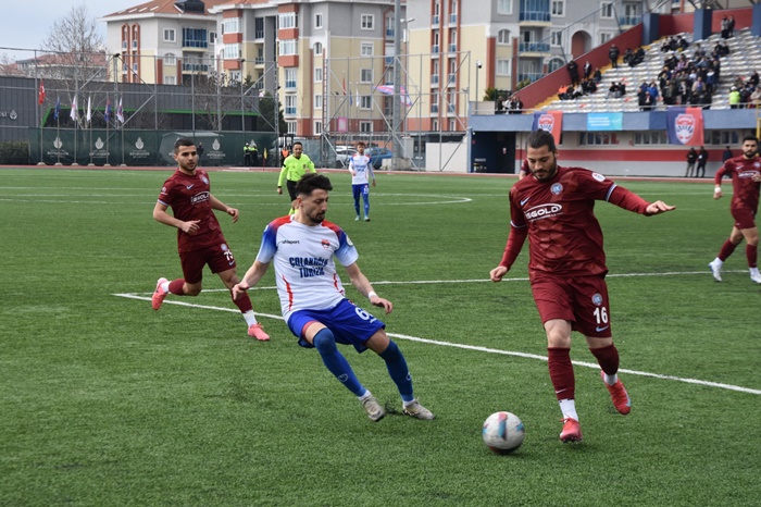 Silivrispor 10 kişilik İshaklı’yı yenemedi 