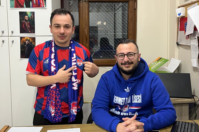 Burak Sağlam Mehmet Rauf Lisesi’nde