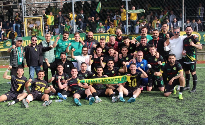 A.Hisarı İdmayurduspor Bölgesel Amatör Lige yükseldi