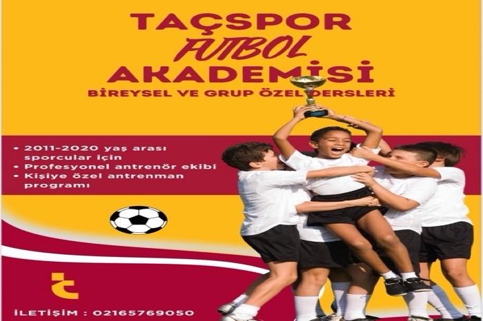 Taçspor Futbol Akademisi Bireysel ve Grup Dersleriyle Kapılarını Açtı