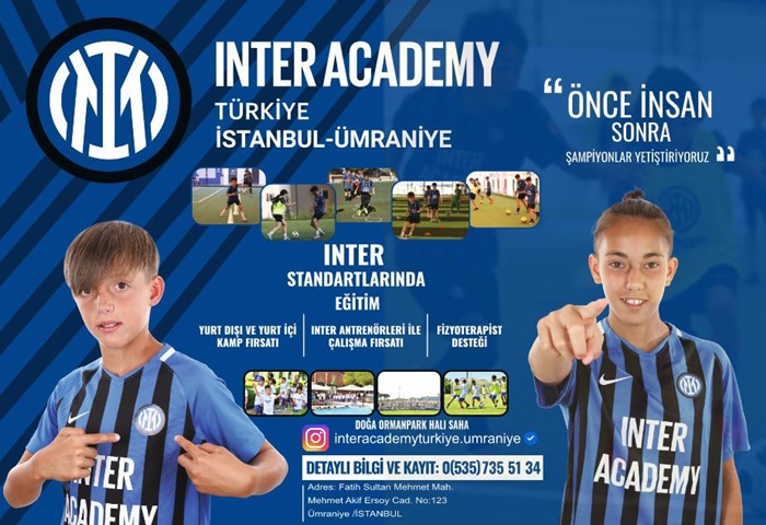 Ümraniye İnter Akademisi Geleceğin Yıldızlarını Yetiştiriyor