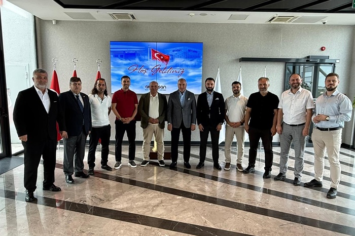 İstanbul Amatör Futbol Kulüpleri Platformu’ndan Yetkin Karakaş’a Ziyaret