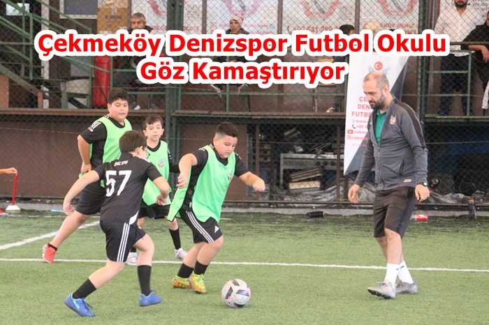Çekmeköy Denizspor Futbol Okulundan ‘Profesyonel’ Eğitim